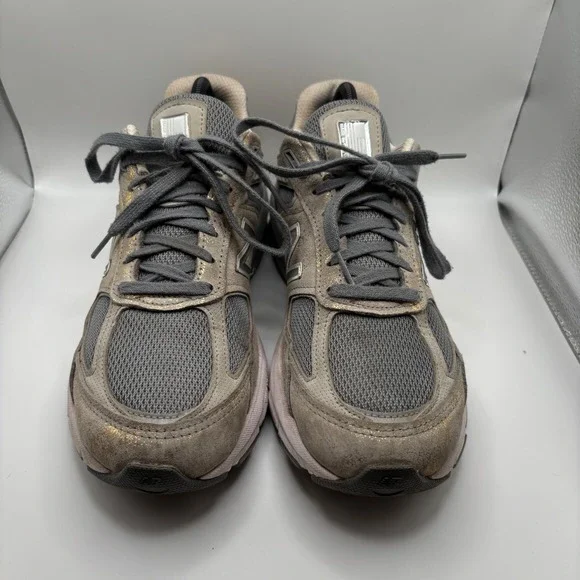 New Balance 990v5 "Moonbeam Silver" Casual Shoes Women's Size 10B W990MB5‎ - Picture 3 of 8